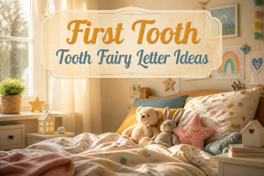 Various Tooth Fairy letter templates and ideas for children.