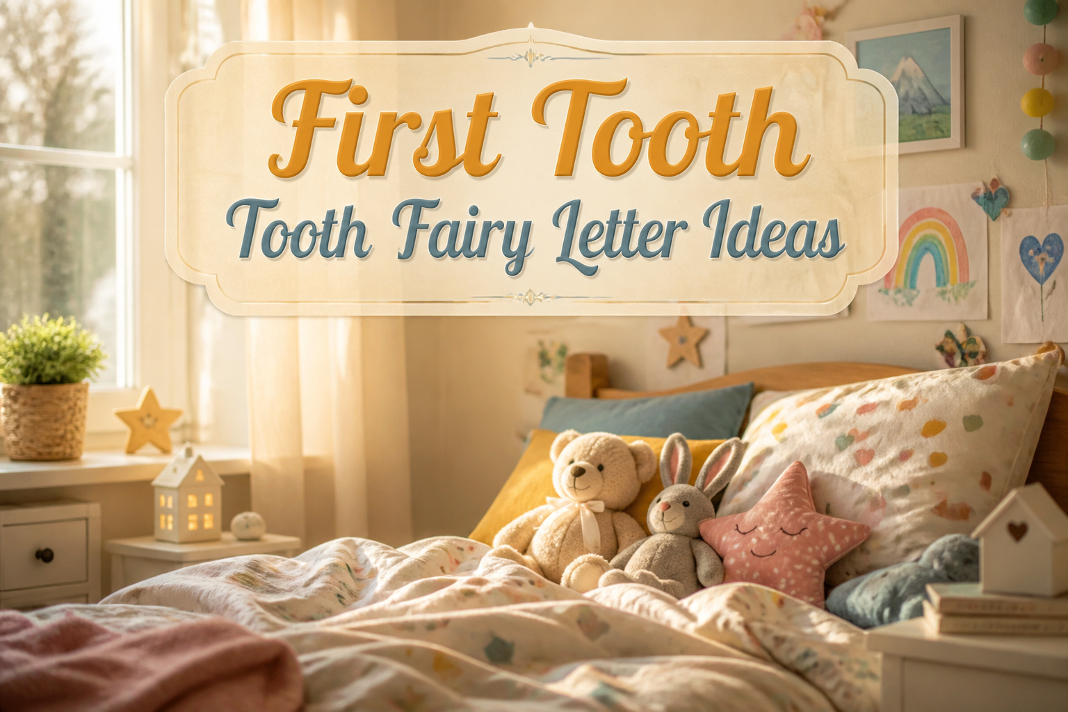 Various Tooth Fairy letter templates and ideas for children.
